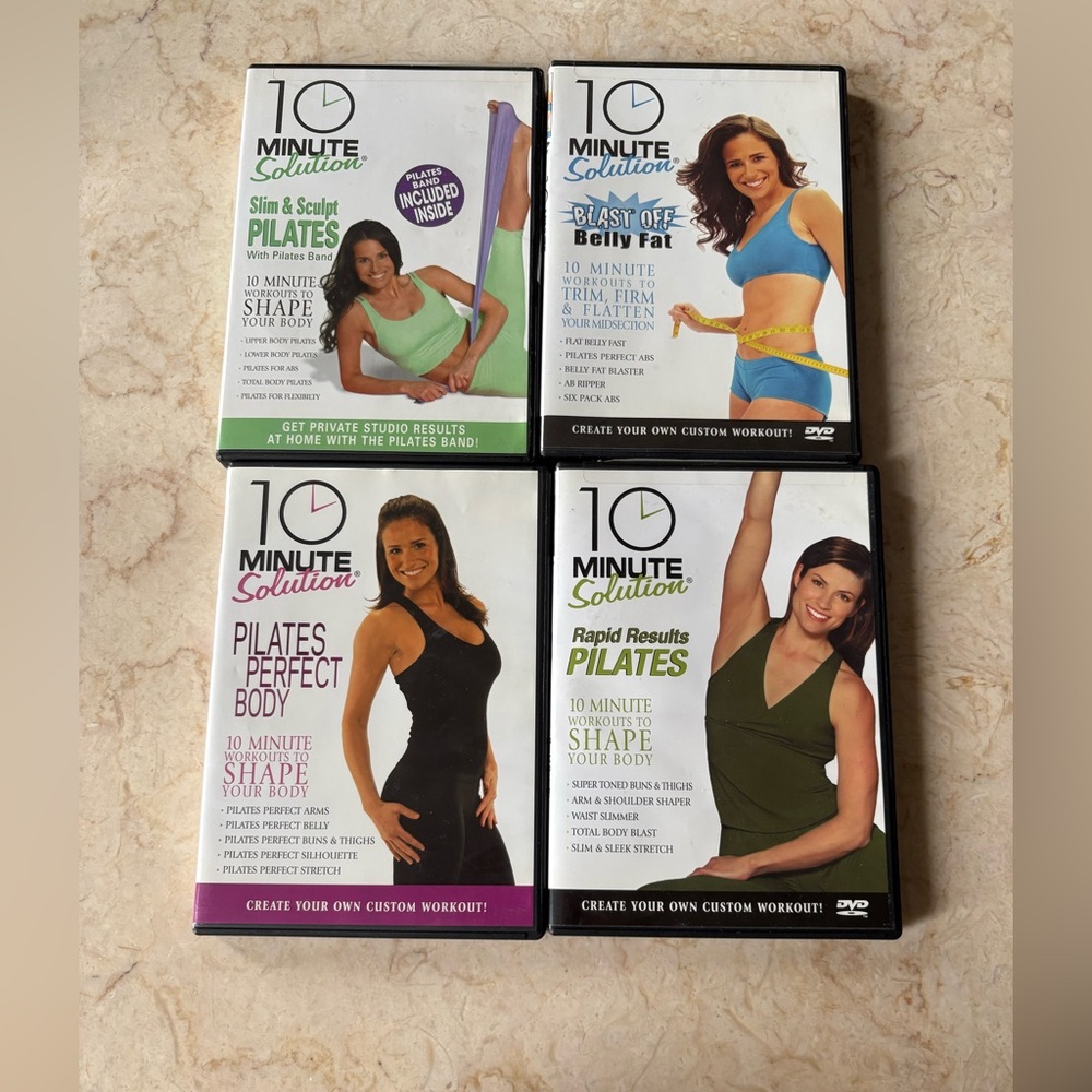 Pilates DVD bundle